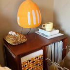 MEELANO Japansk rispapir bordlampe – Hikari Wabi med minimalistisk design