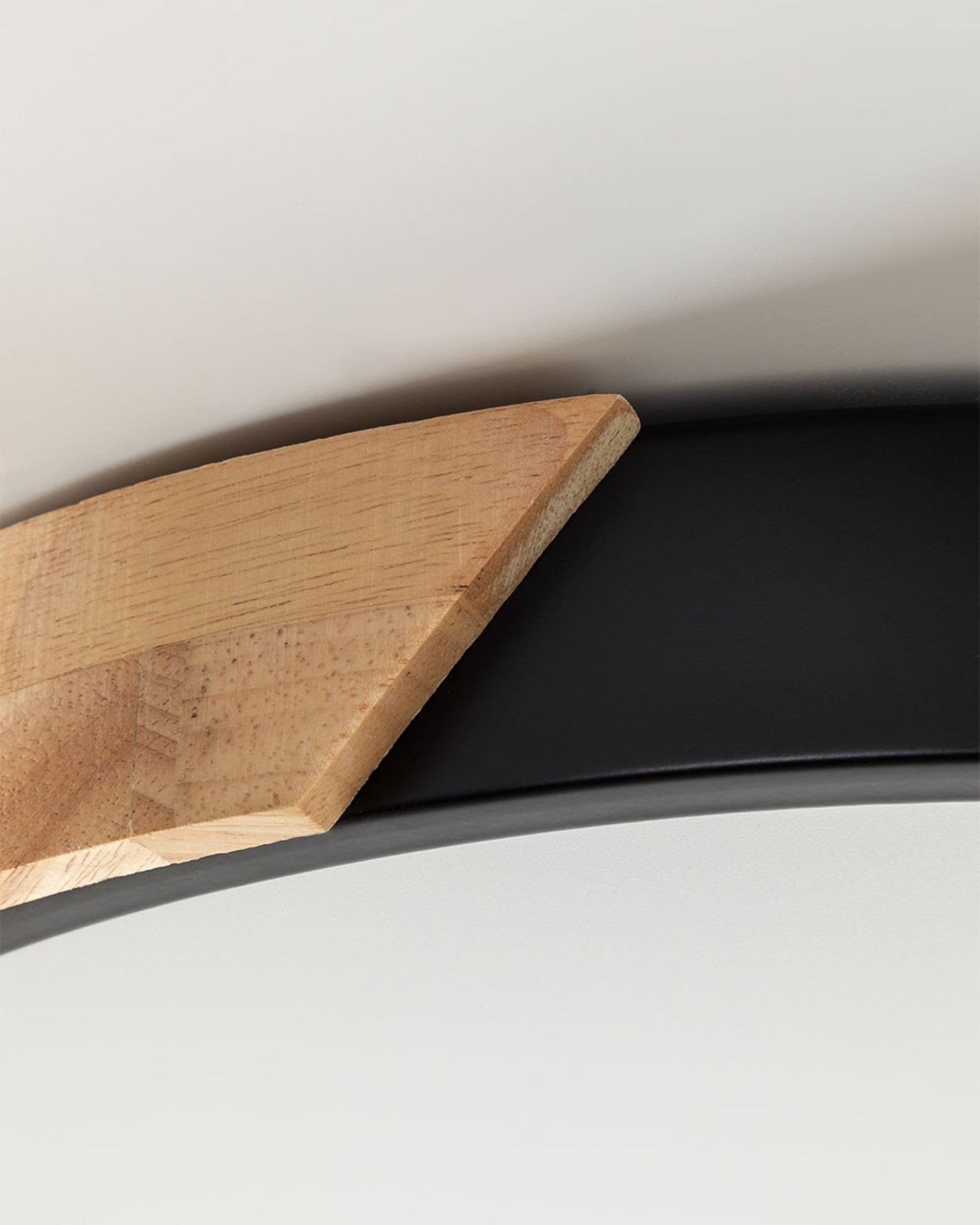 MEELANO HolzLumen – Loftlampe i Træ og Jern med Justerbar CCT-LED