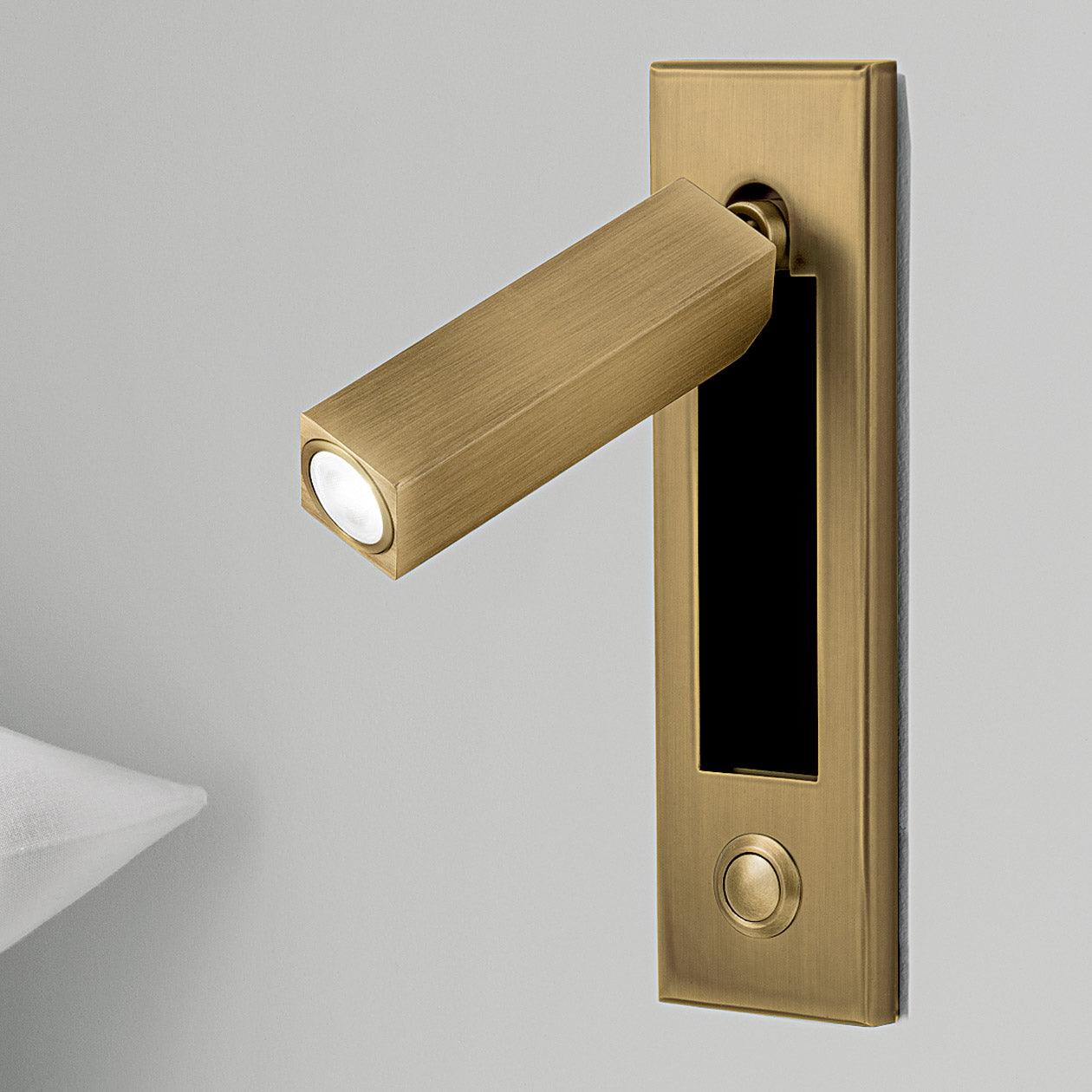 MEELANO Indbygget Væglampe – Minimalistisk Design &amp; Funktionelt Lys
