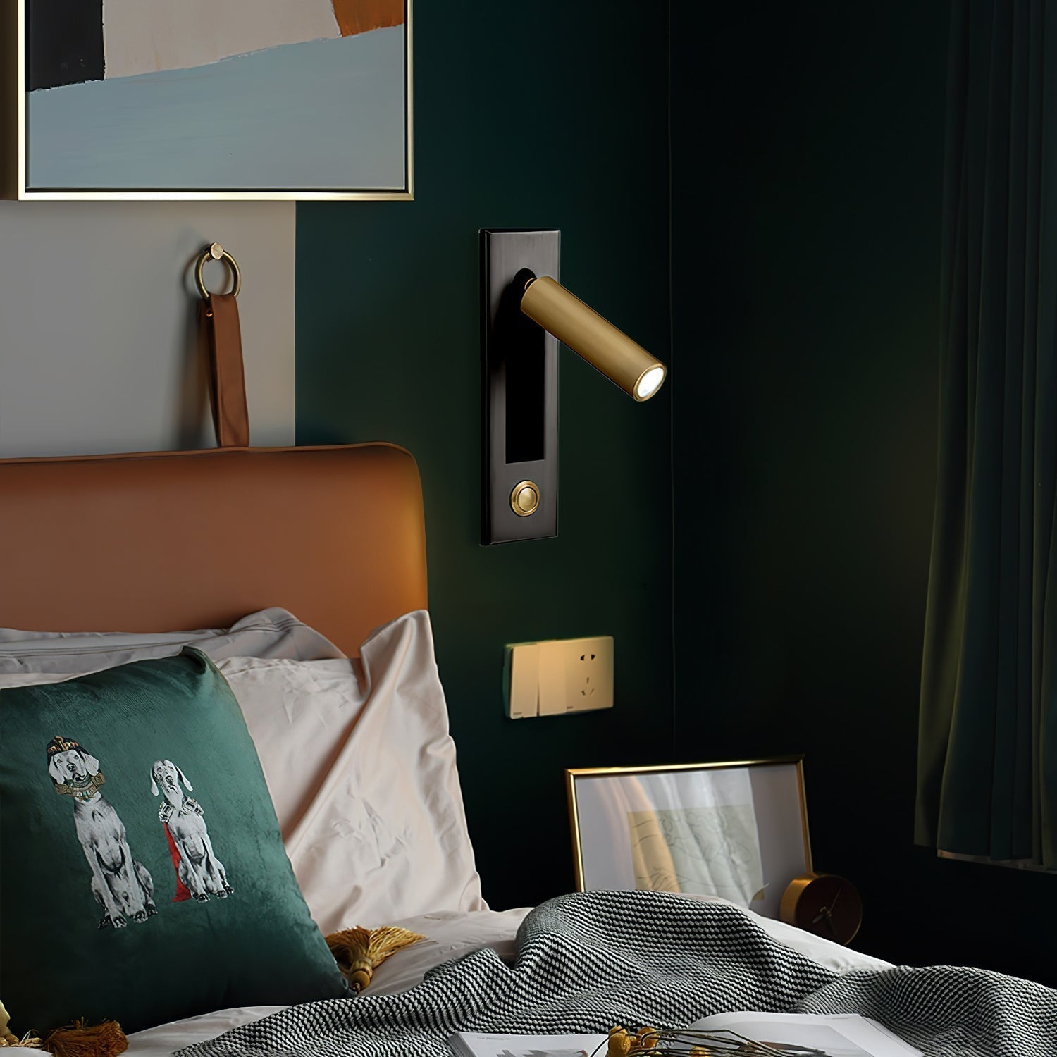 MEELANO Indbygget Væglampe – Minimalistisk Design &amp; Funktionelt Lys