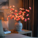 MEELANO Fe-lys Olivengren – Elegant dekoration med varm belysning