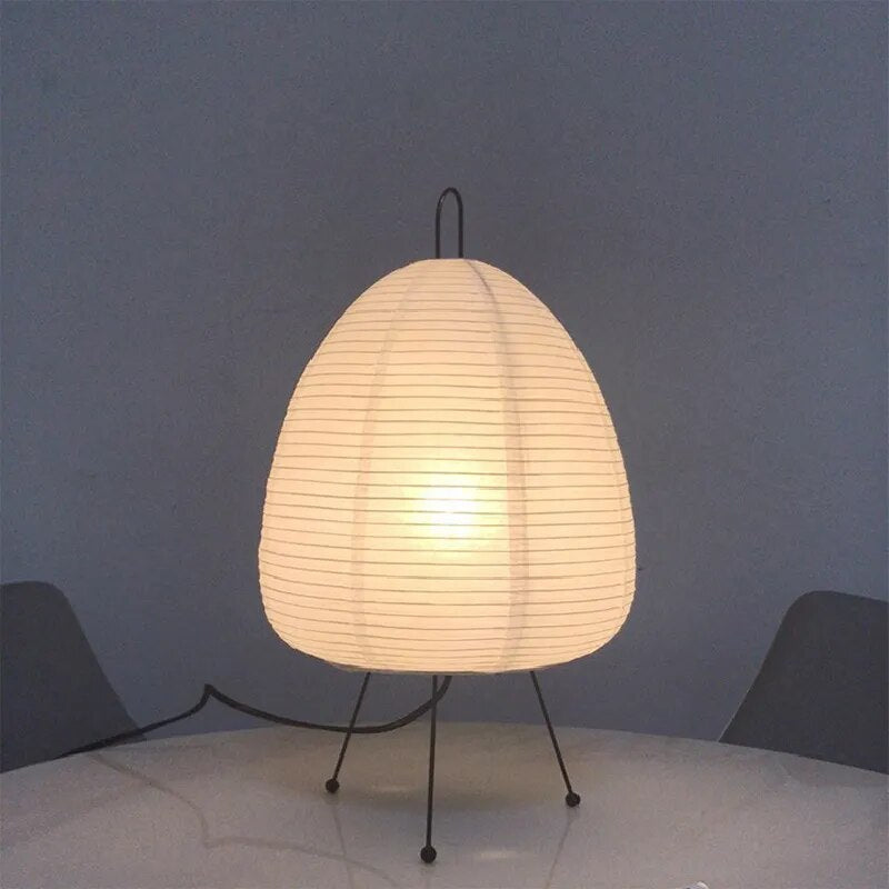 MEELANO Japansk rispapirlampe – Tradition møder moderne design