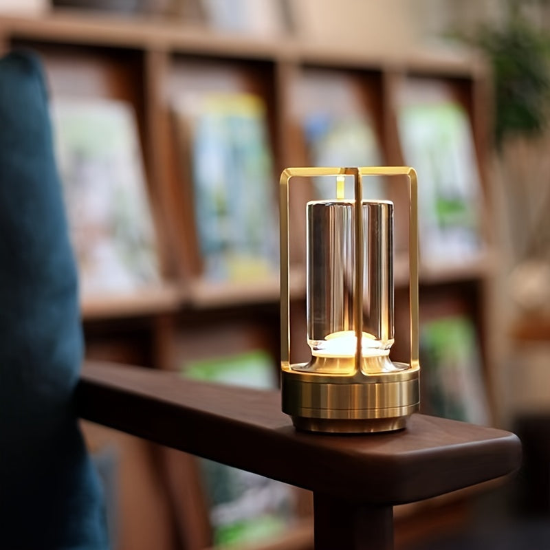 MEELANO Japansk stil LED Touch bordlampe - ZenLight Guld Stil B