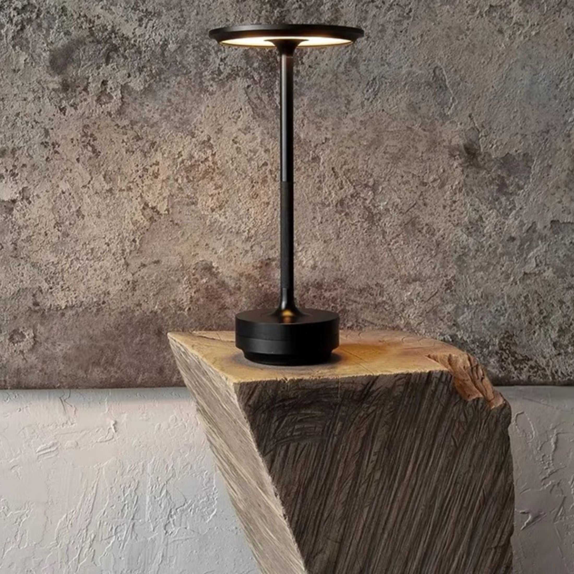 MEELANO Japansk stil LED Touch bordlampe - ZenLight Sort Stil A