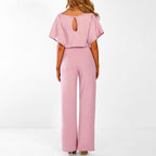 MEELANO Pamelo | Damejumpsuit – Lysende silhuet, Moderne snit & Strålende selvsikkerhed lyserød