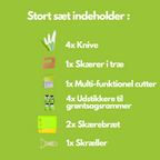 MEELANO Børnevenligt Madlavningssæt Til Sikker Læring Og Sjovt Køkken