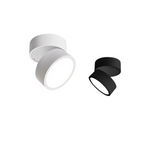 MEELANO Justerbar LED-loftlampe i aluminium med varm hvid belysning – LumoFlex