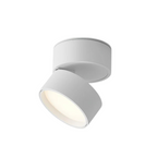 MEELANO Justerbar LED-loftlampe i aluminium med varm hvid belysning – LumoFlex Hvid