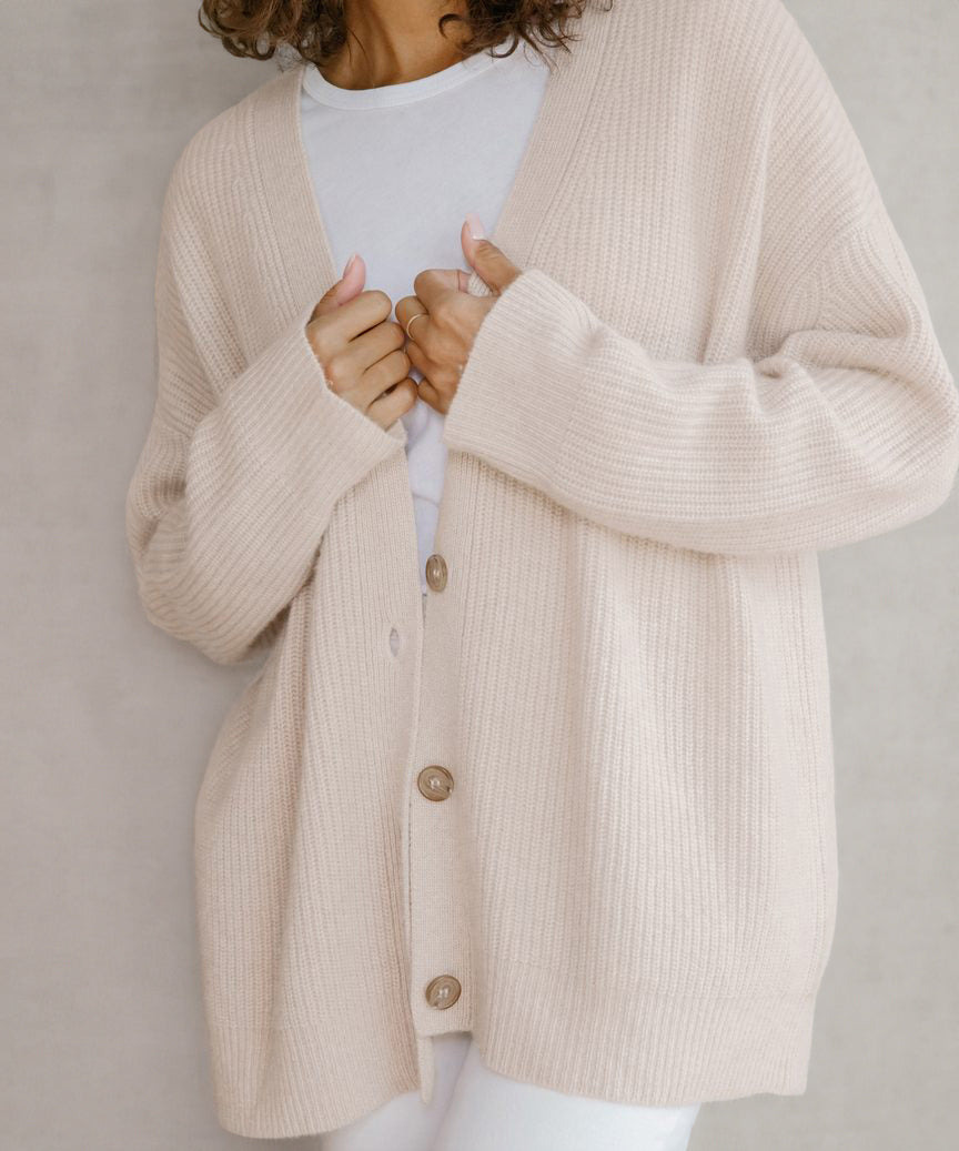 MEELANO Dame Cardigan - Elegant og Blød Striktrøje