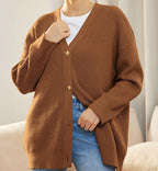 MEELANO Dame Cardigan - Elegant og Blød Striktrøje