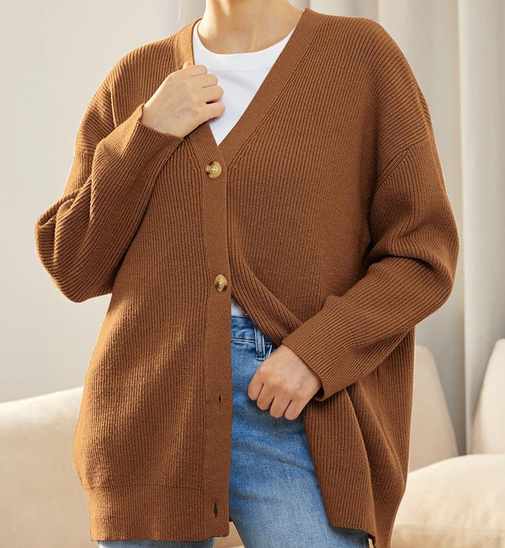 MEELANO Dame Cardigan - Elegant og Blød Striktrøje