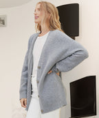 MEELANO Dame Cardigan - Elegant og Blød Striktrøje