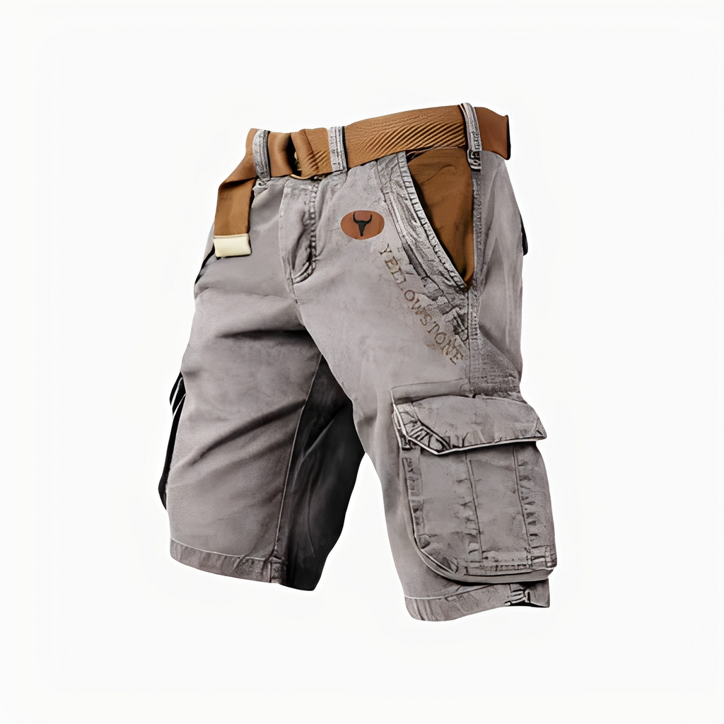 MEELANO Hommes | Cargoshorts til mænd – Ergonomisk Design, Maksimal Komfort & Funktionelle Detaljer beige