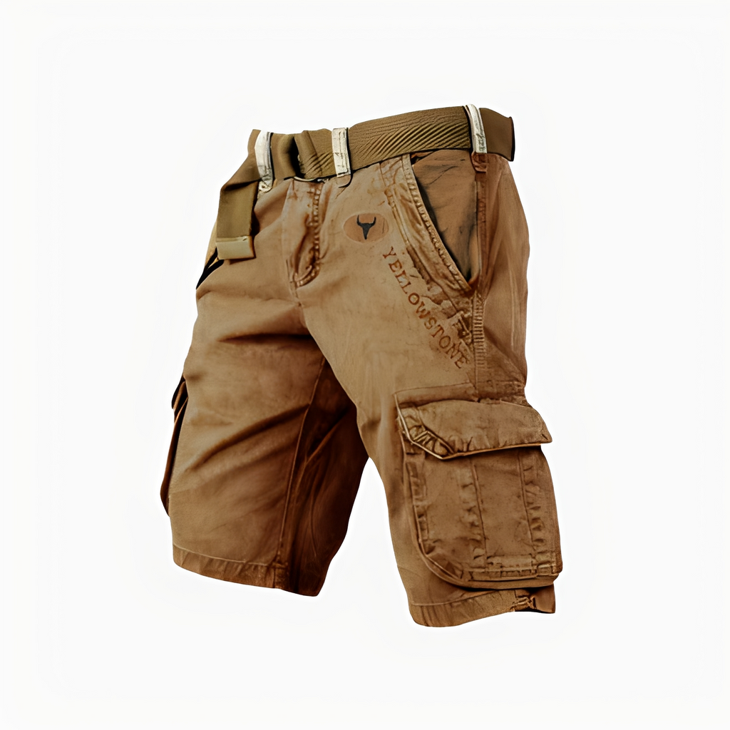 MEELANO Hommes | Cargoshorts til mænd – Ergonomisk Design, Maksimal Komfort & Funktionelle Detaljer brun