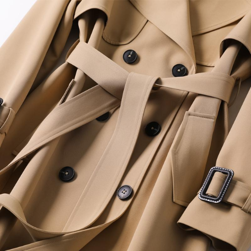 MEELANO Klassisk Trenchcoat til Kvinder – Tidløst Design & Elegant Pasform