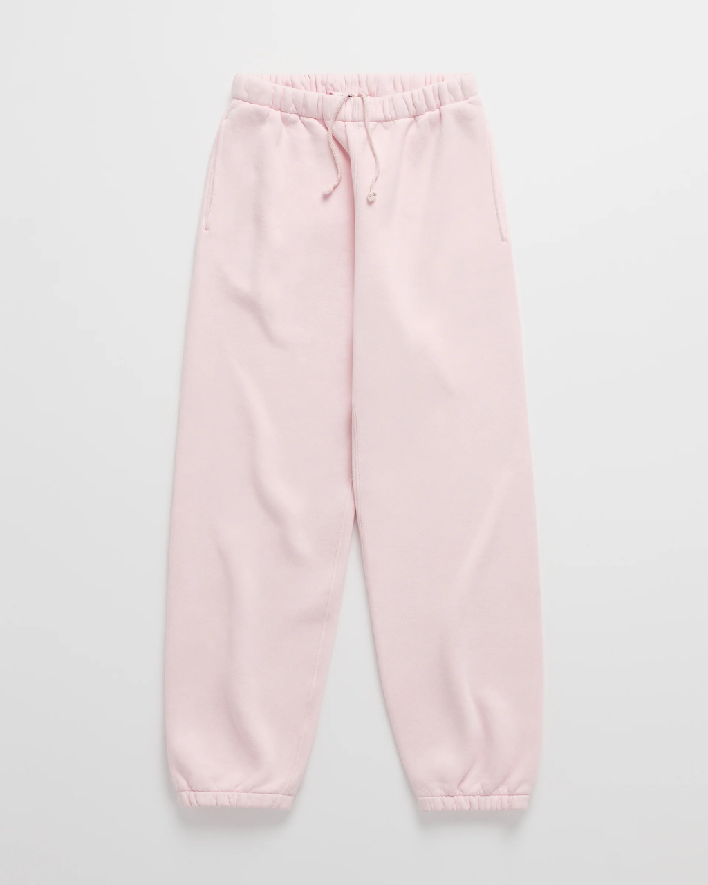 MEELANO Hættetrøje Komfortabel Minimalistisk Med Syninger Langs Hætten Joggingbukser Pink