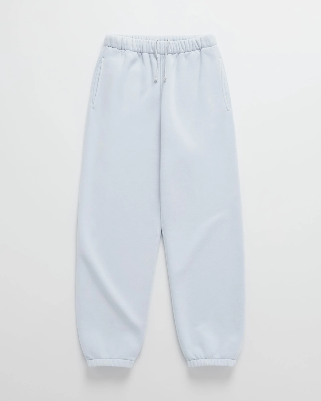MEELANO Hættetrøje Komfortabel Minimalistisk Med Syninger Langs Hætten Joggingbukser Blå