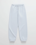 MEELANO Hættetrøje Komfortabel Minimalistisk Med Syninger Langs Hætten Joggingbukser Blå