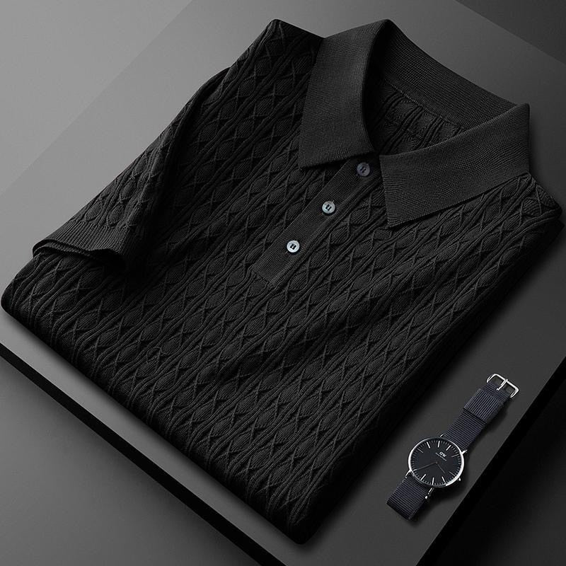MEELANO Hommes | Herre Poloshirt – Premium Bomuld & Moderne Pasform sort