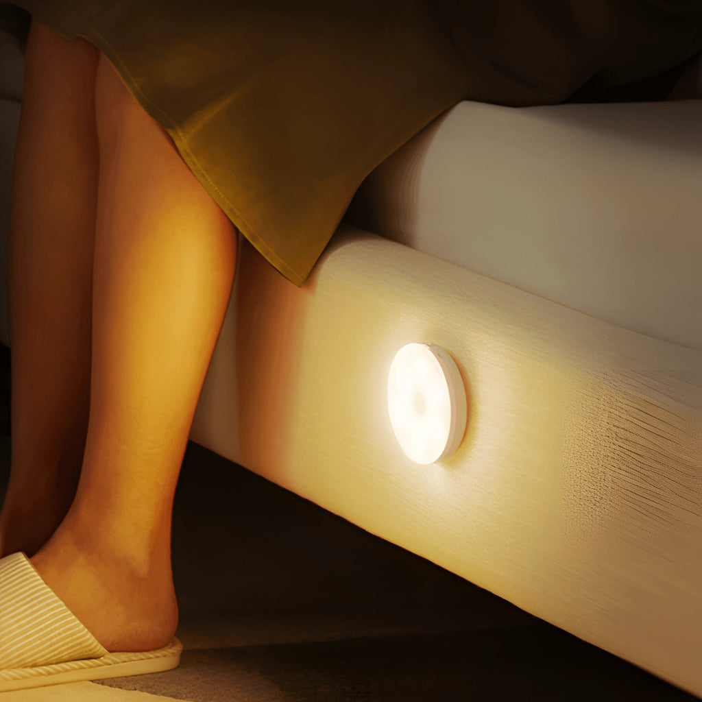 MEELANO LED-bevægelsessensorlampe – Trådløs, Genopladelig & Energieffektiv