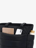 MEELANO Rogue | Dame Tote-taske – Quiltet Paneldesign, Praktiske Sidelommer & Polstret Luksus