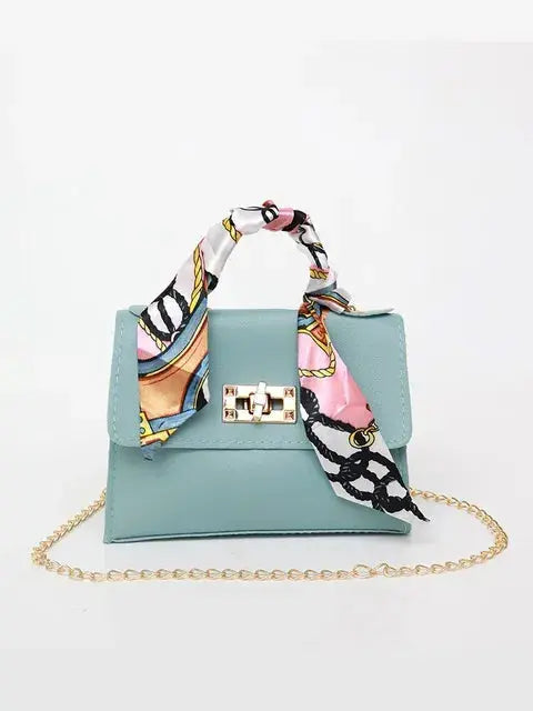 MEELANO Flōre | Dame Håndtaske – Organisk Design, Premium Kvalitet & Feminin Elegance blå