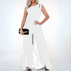 MEELANO Zahara | Trendy damejumpsuit hvid