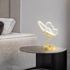MEELANO LED Bordlampe Med Moderne Stil Til Stuen Og Skrivebord Som Stemningsbelysning Og Natlys Til Soveværelse