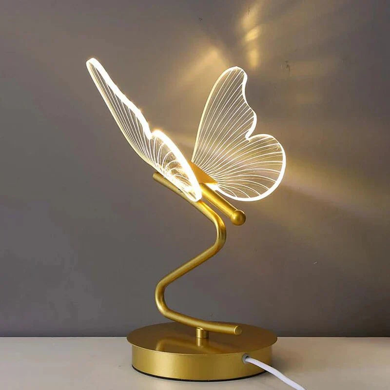 MEELANO LED Bordlampe Med Moderne Stil Til Stuen Og Skrivebord Som Stemningsbelysning Og Natlys Til Soveværelse