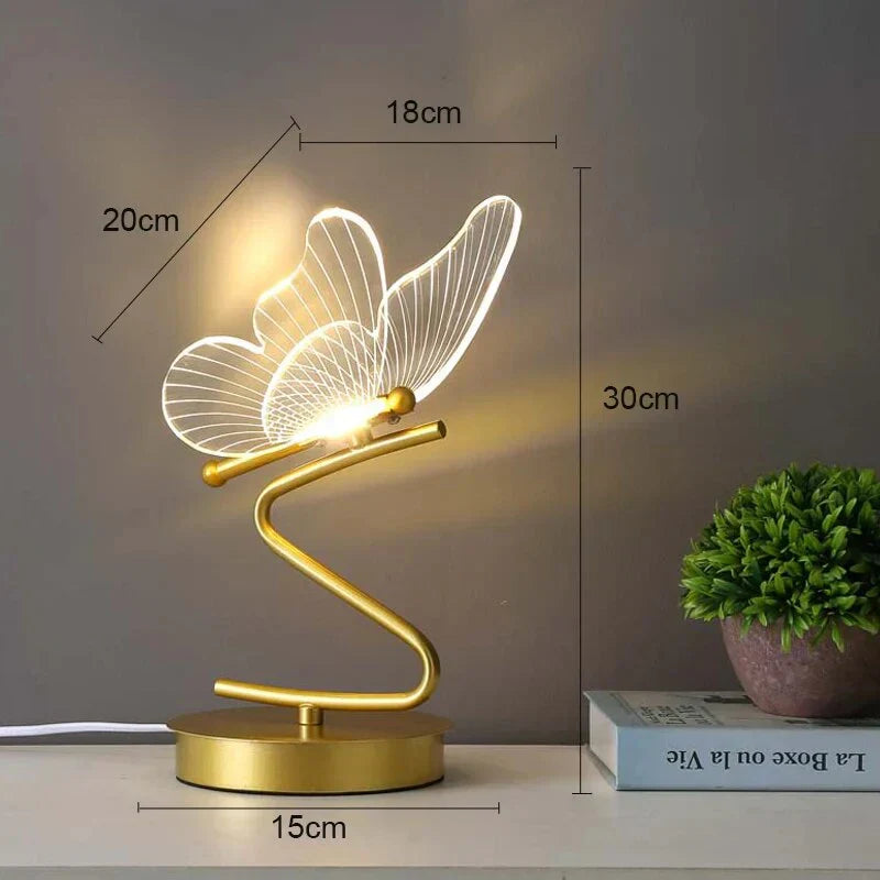 MEELANO LED Bordlampe Med Moderne Stil Til Stuen Og Skrivebord Som Stemningsbelysning Og Natlys Til Soveværelse