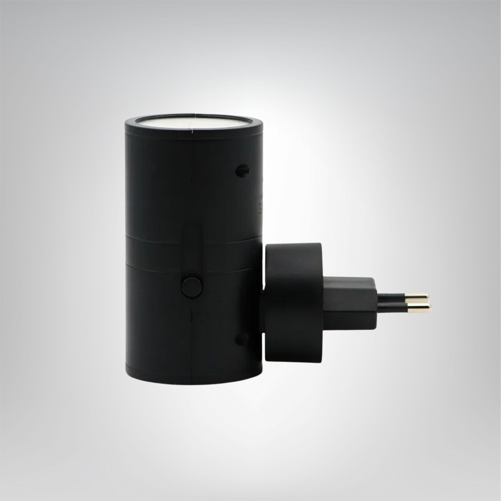 MEELANO Smart LED Natlampe med Dag-Nat Sensor og Trinløs Dæmpning – Plug & Play Løsning til Hjemmet
