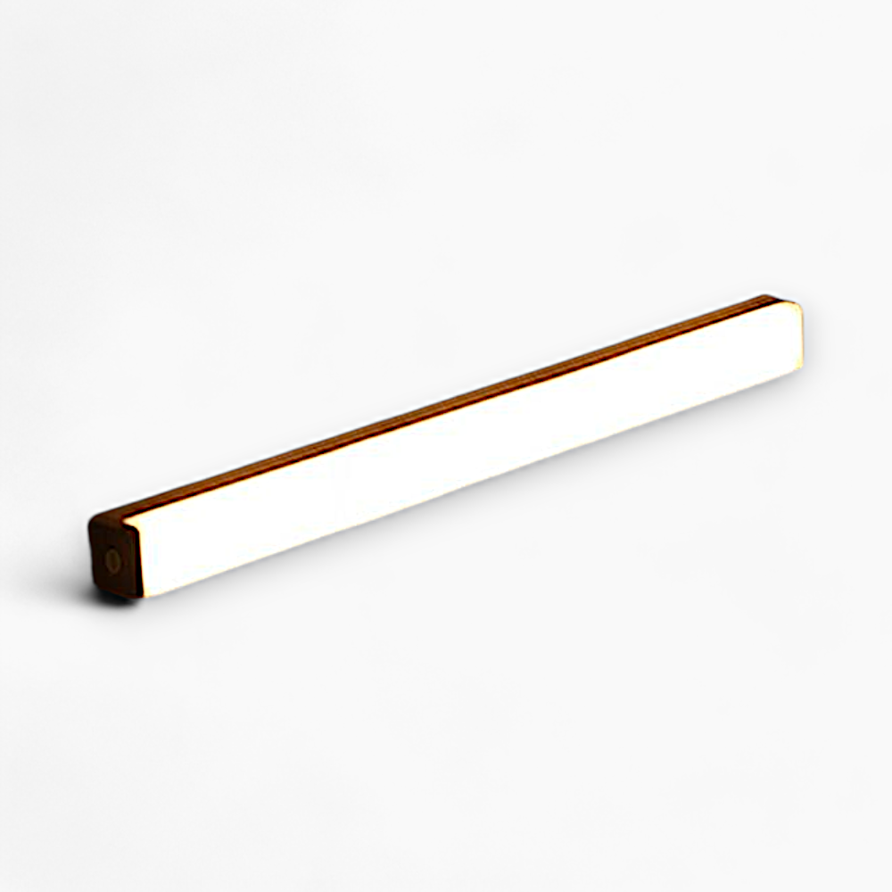 MEELANO LumiStrip – Trådløs Bevægelsessensor LED Lysstribe til Gange, Skabe og Soveværelser USB - 50 cm Kold hvid