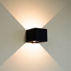 MEELANO LumiFix MotionSense – LED Væglampe med Bevægelsessensor til Indendørs & Udendørs Brug