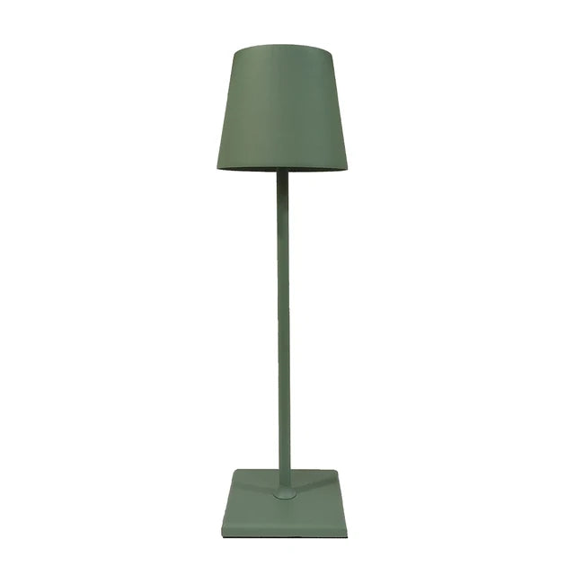 MEELANO Luksus Trådløs Bordlampe Med USB Opladning Op Til 20 Timer Lys Grönt