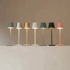 MEELANO Luxalight Trådløs Bordlampe – Elegant LED Design med Touch Dæmper & Vandtæt Funktion