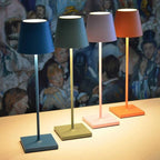 MEELANO Luksus Trådløs Bordlampe Med USB Opladning Op Til 20 Timer Lys