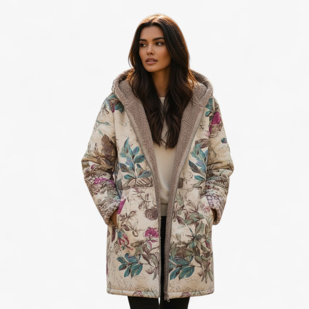 Pamelo | Dame Varm Parka Jakke med Foring