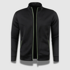 MEELANO Mænds Premium Komfortable Stilfulde Bløde Strikket Cardigan Sort