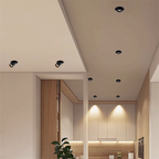 MEELANO Maisy LED indbygget downlight – energieffektiv loftsbelysning med dæmpbar funktion