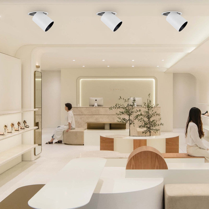 MEELANO Maisy LED indbygget downlight – energieffektiv loftsbelysning med dæmpbar funktion