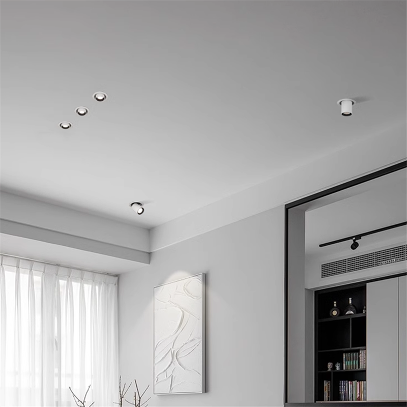 MEELANO Maisy LED indbygget downlight – energieffektiv loftsbelysning med dæmpbar funktion