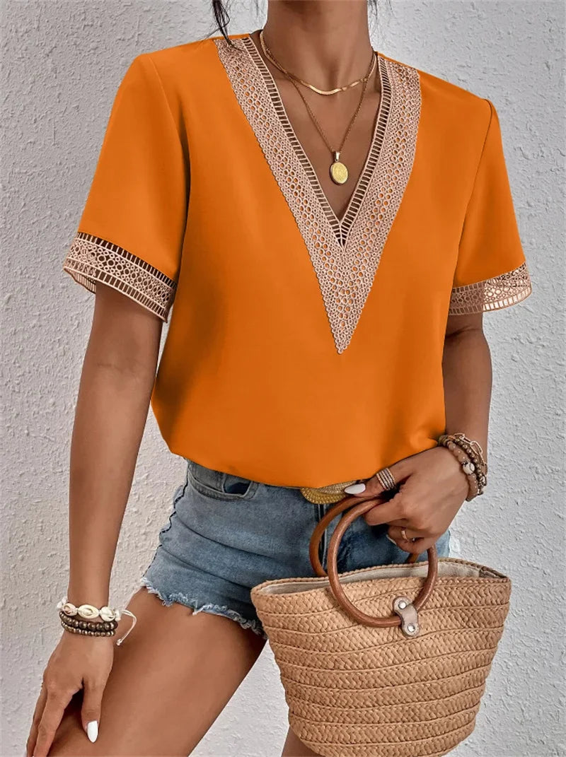 MEELANO Damure | Dametoppe orange