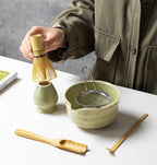 MEELANO Matcha Tesæt Autentisk Japansk Tilberedning Med 6 Dele
