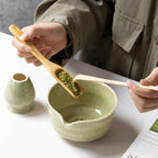 MEELANO Matcha Tesæt Autentisk Japansk Tilberedning Med 6 Dele