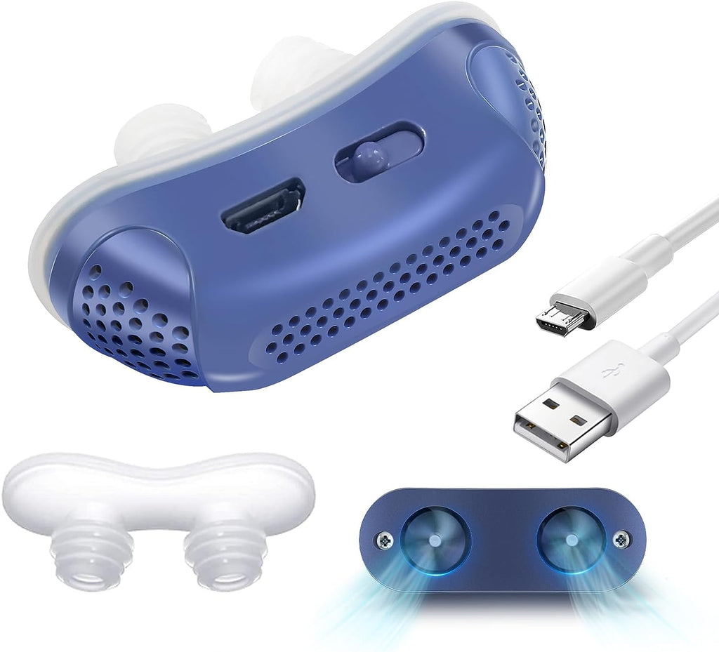 MEELANO Kompakt Næseenhed uden Maske – Stille, USB-genopladelig Enhed til Næsen, uden Stropper eller Slanger