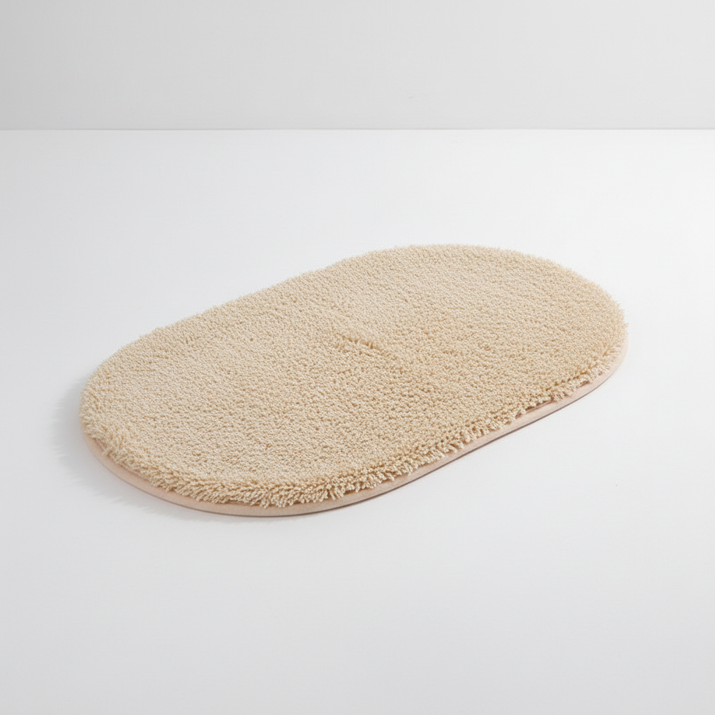 Skridsikker mikrofiber-bademåtte – SlipFreeMat