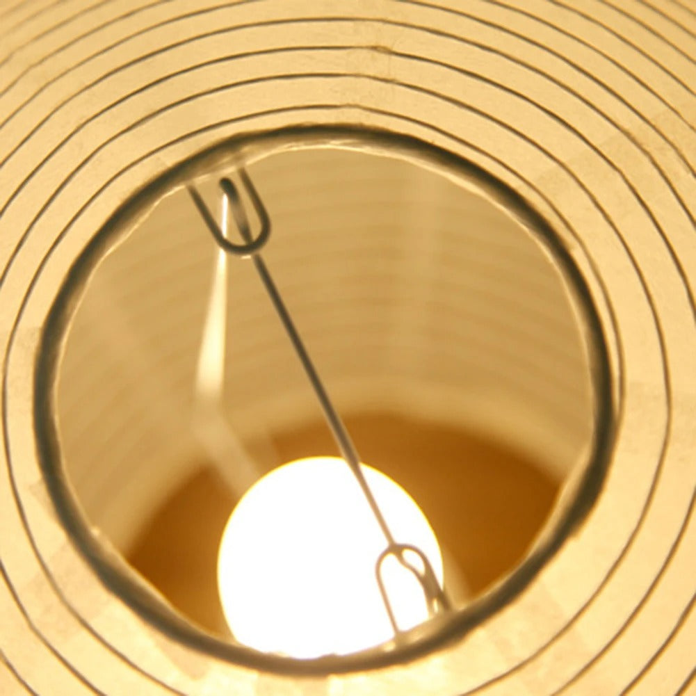 MEELANO Apansk-inspireret Miraki Paper Lantern bordlampe – hyggelig og moderne belysning til hjemmet