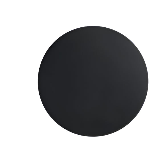MEELANO Moderne Ronde LED Sensor Væglampe – Energibesparende Belysning Sort