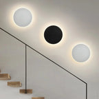 MEELANO Moderne Ronde LED Sensor Væglampe – Energibesparende Belysning