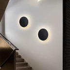 MEELANO Moderne Ronde LED Sensor Væglampe – Energibesparende Belysning